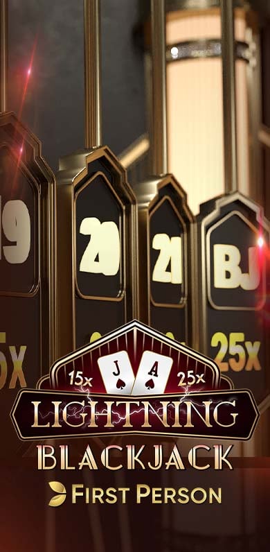 First Person Lightning Blackjack